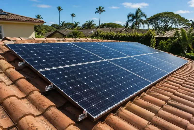 Installation de panneaux solaires à Vaugines