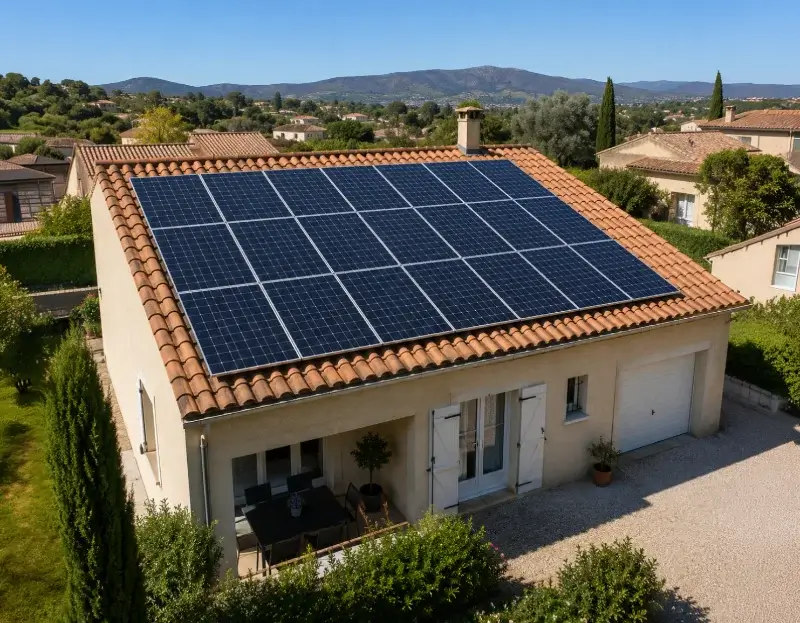 Prime à l'autoconsommation panneaux solaires Vaugines — aide financière de l'État
